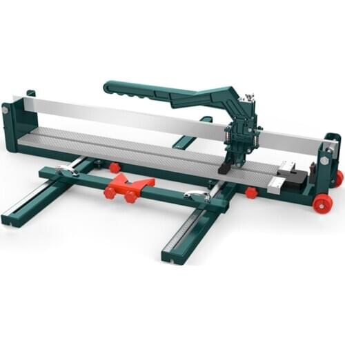 Manual tile cutter, ceramic tile push knife TD1-1000 push cutter, floor tile cutter with moving wheels