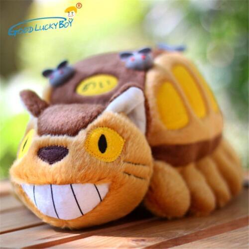 30CM Cute Totoro Soft Plush Doll Animal Toys Kids Animation Bus Stuffed Kawaii Gift Toys For Children Hayao Miyazaki Animation