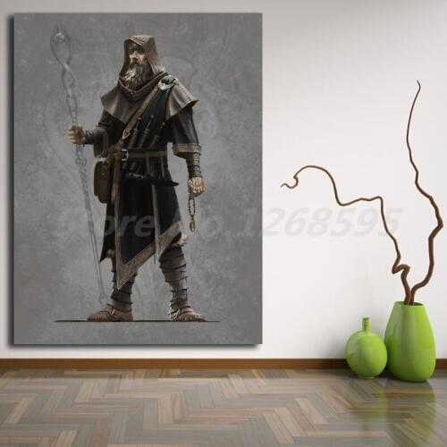 Skyrim Mages Robes HD Wallpaper Canvas Painting Print Living Room Home Decor Modern Wall Art Oil Painting Poster Artwork Giclee