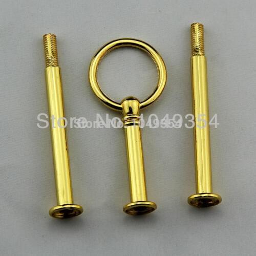 New style listed three golden mini ring frame used for wedding, party cake(2 pieces) event supplies