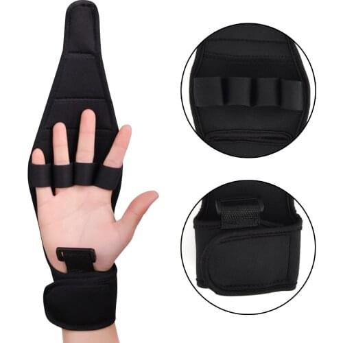 Rehabilitation Training Auxiliary Fixed Gloves Equipment Hand Fist Finger Gloves For Stroke Hemiplegia Patient Rehabilitation