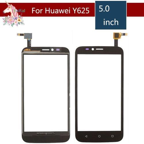 5.0" For Huawei Ascend Y625 LCD Touch Screen Digitizer Sensor Outer Glass Lens Panel Replacement