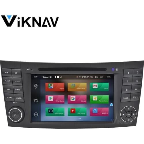 2 DIN Android 10 Car radio player For Mercedes Benz E-Class W211 CLK G-Class W463 CLS W219 2002-2009 auto stereo gps navigation