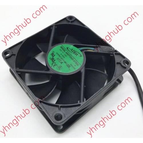 ADDA AD0712UX-A7BGL DC 12V 0.30A 70x70x25mm 4-Wire Server Cooling Fan