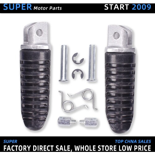 Motorcycle Accessories Front Footrests Foot Peg Rests For Suzuki Bandit250 Bandit400 GSF250 GSF400 74A 75A 78A Bandit GSXR250