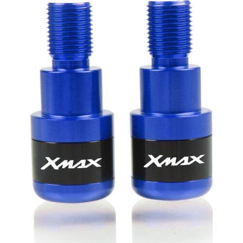 CNC Aluminum Metal Handle Bar End hand Grips motorbike handlebar cap ends For Yamaha xmax 2019 new with logo