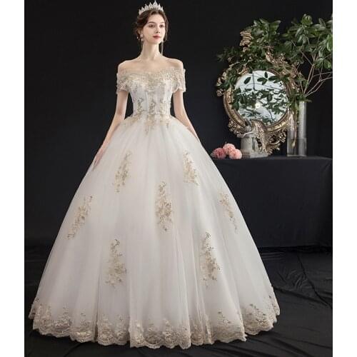 White Ivory Short Cap Sleeve Wedding Dresses 2019 For Bride Bridal Gown Vintage Plus Size Maxi Customer Made