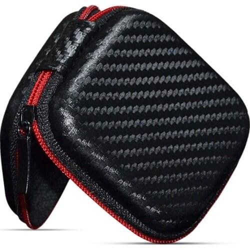 KZ Case earphone Box Bluetooth Headset case Square Portable Compression EVA Zipper case Bags Headphone box earphone package