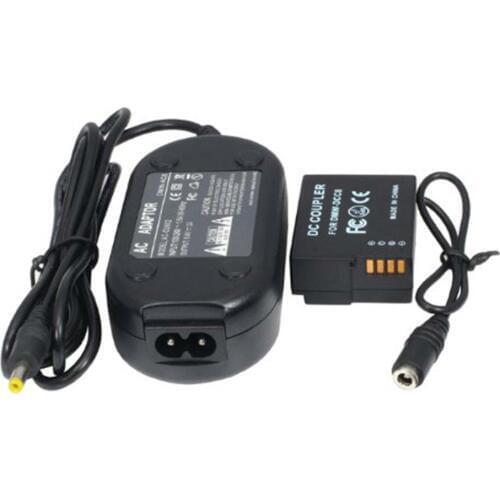 DMW-AC8 AC Power Adapter + DCC8 for Panasonic Lumix DMC GH2 GX8 G7 G6 G5 FZ1000