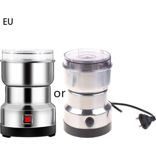 Electric Coffee Grinder Bean Seeds Grinding Smash Machine Multifunction Stainless Steel Blade Cafe Spice Mill Blender