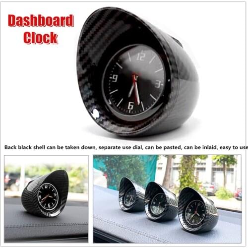 Electronic Car SUV Interior Dashboard Clock Console Decor Backlight Car Accessories