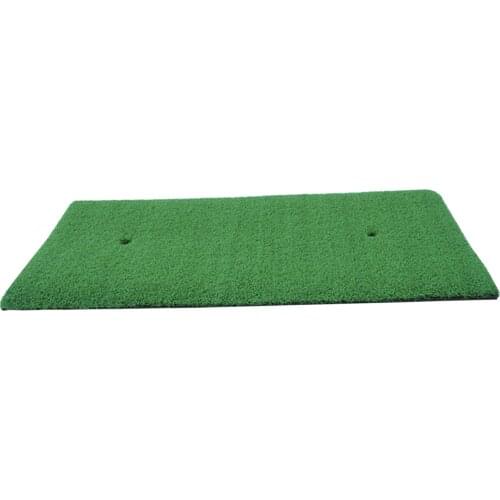 Golf Mat Residential Practice Hitting Mat Indoor/Outdoor Golf Grass Mats for Driving Range Practice, Backyard Use - Green