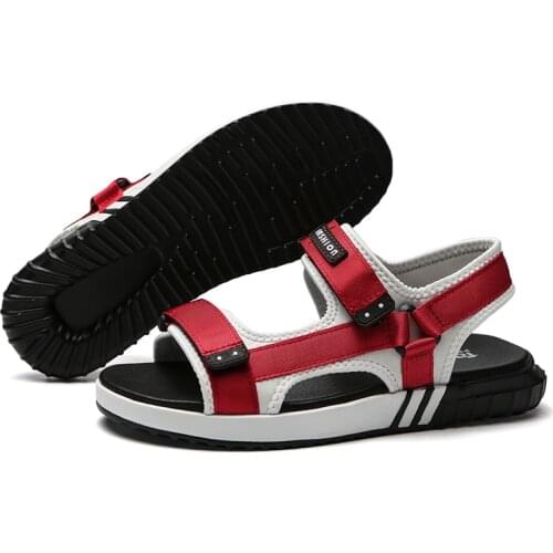 Men leather sandles samool sandal praia big summer sandalias sport hollow walking slippers shoe rubber s on comfort sandalia 39