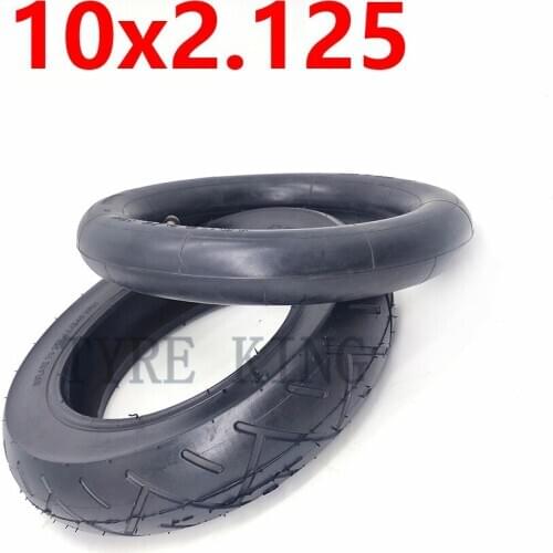 High Quality 10x2.125 Inner Tube Outer Tire for Childrens Bicycle Baby Carriage Electric Scooter Balancing Hoverboard Tyre