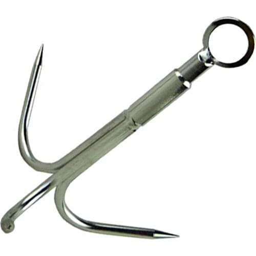 Outdoor Survival Equipment Climbing Claw Stainless Steel Mountaineering Hook
