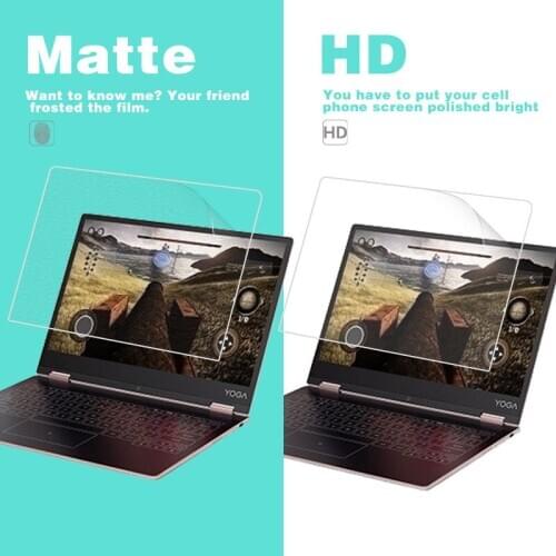Clear HD Glossy Film For Lenovo YOGA A12 12.2 in Matte Film Anti-Fingerprint Anti-Glare Screen Protector Film Cover