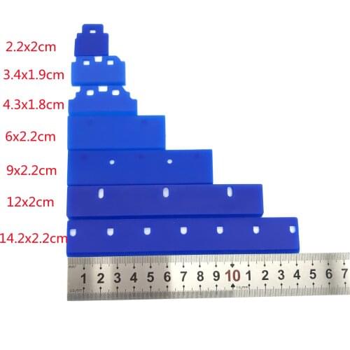 20pcs Wiper Blade for Epson Mimaki JV33 / CJV30 / JV150 / JV300 DX5 DX7 Roland Mutoh printer Printhead Blue Wiper