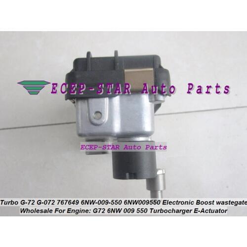 Turbo Electronic Actuator Electric BOOST G-72 G-072 G72 G072 767649 6NW009550 Wastegate For Ford Transit DuraTorq E5 2.2L