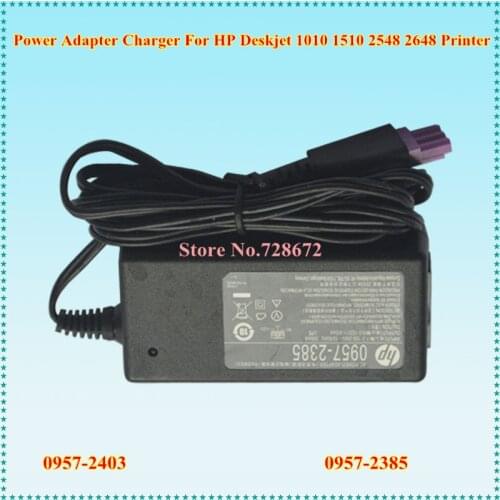 22V 455mA 0.455A AC Power Adapter Charger 0957-2403 0957-2385 For HP Deskjet 1010 1510 2548 2648 Printer
