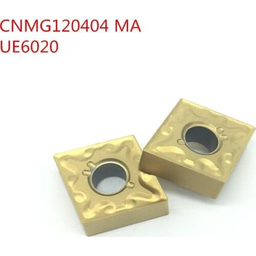 100PCS CNMG120404/08-MA UE6020 carbide Insert turning tool cnc tool Internal Turning Tool or External Turning Tool