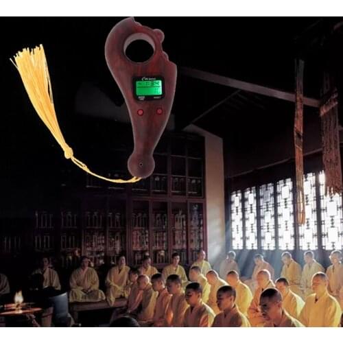 Electronic Portable Digital Beads Counter with Finger Button Control and Reset