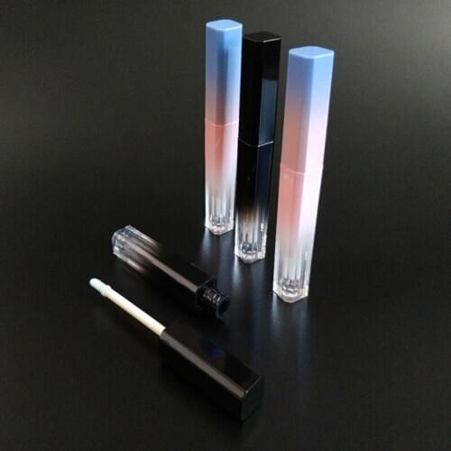Gradient Pink Empty Lip Gloss Lipstick Container Mini Refillable Lipgloss Bottle DIY Gradient Lipstick Container 20pcs/lot