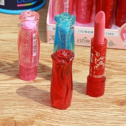 1 Pc Stationery Students Pen Shape Eraser Rubber Novelty Gift Eraser Estuches Escolar School