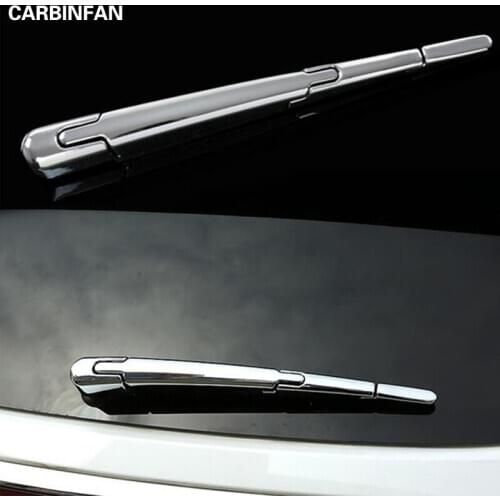 FIT FOR 2016 2017 KIA SPORTAGE QL CHROME REAR TAILGATE WINDOW WIPER ARM BLADE COVER TRIM BEZEL OVERLAY NOZZLE GARNISH MOLDING