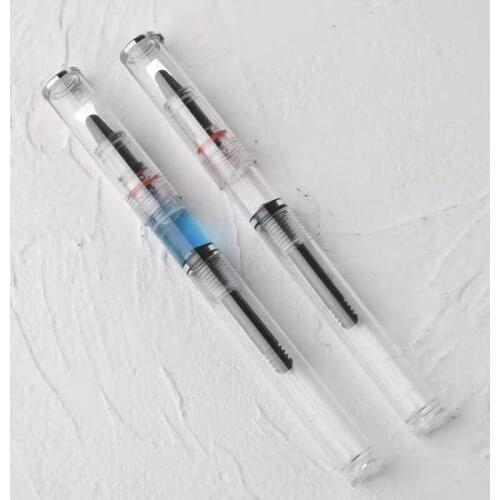 Duckbill Gothic Pen,Professional Piston Flat Tip Pen,Examination Design Painting,18ML Ink Gift