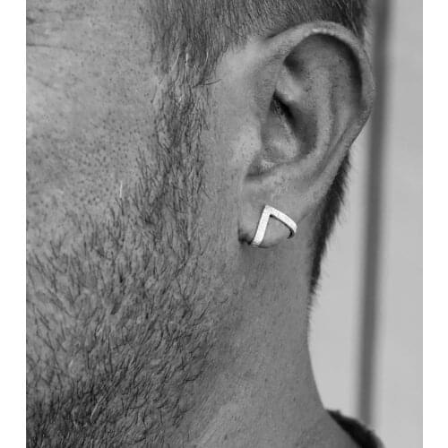 Men Earring Studs Gift for Him Earrings for Men Birthday Men Acrylic Jewelry