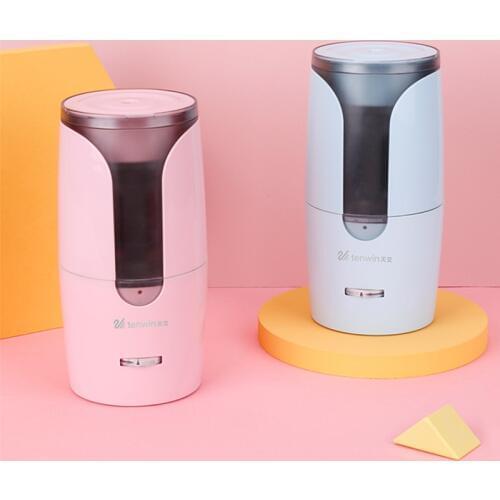 Tenwin 8036 Fully Automatic Intelligent Electric Pencil Sharpener Pencil Knife for Kids Stationery Home Office School Supplies