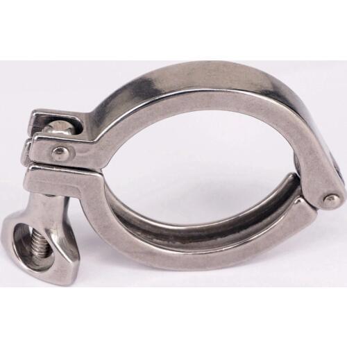 2" Tri Clamp fit Ferrule O/D 64mm 304 Stainless Steel Sanitary Fitting Clamp For Homebrew Diary Product