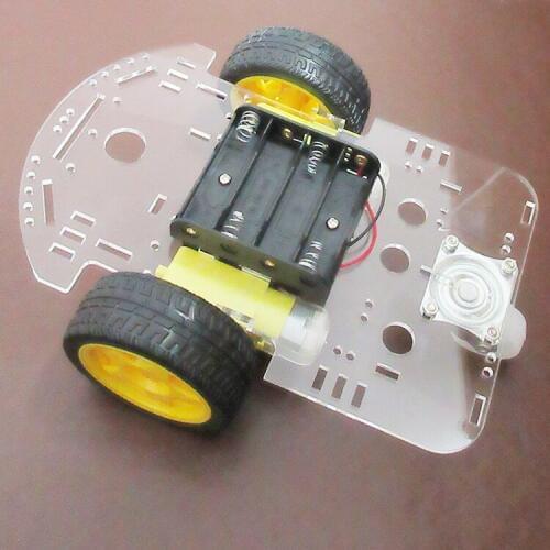 2WD tracing car chassis robotic chassis DIY