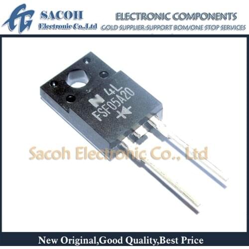 Free Shipping 10Pcs FSF05A20 FSF05A40 FSF05A60 TO-220F-2 5A 200V/400V/600V FRD Fast Recovery Diode