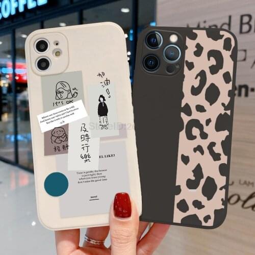 Case For Iphone 12 Cover 11 Pro Max 12 Mini Fundas For Iphone X XS XR 7 8 Plus SE 2020 10 6 6S Cover Iphone12 Animal Phone Case