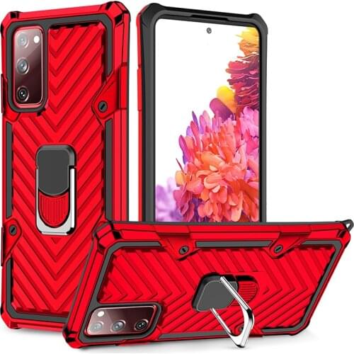 Funda Case for Samsung Galaxy S20 FE S30 S21 Ultra A51 A71 5G Note 20 Ultra Lightning Ring Stand Coque Armor Phone Case Cover