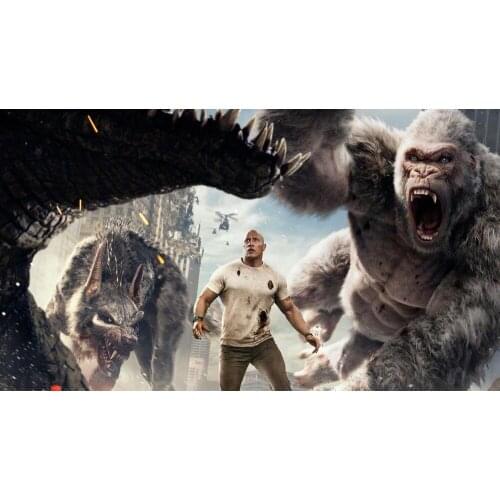 Home Decor Rampage 1018 Movie 12-Silk Art Poster Wall Sicker Decoration Gift