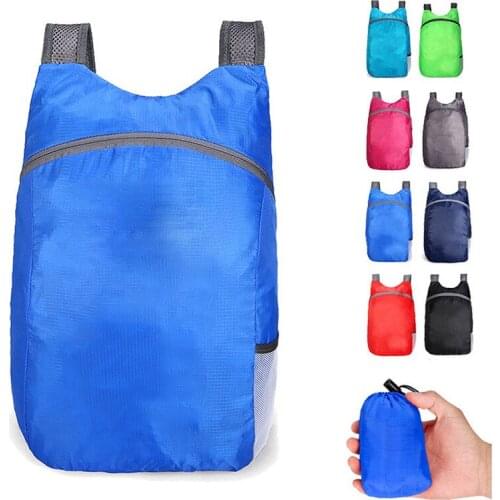 Lightweight Packable Foldable Backpack Ultralight Handy Travel Daypack For Men Women Outdoor Camping Hiking Bag 20L
