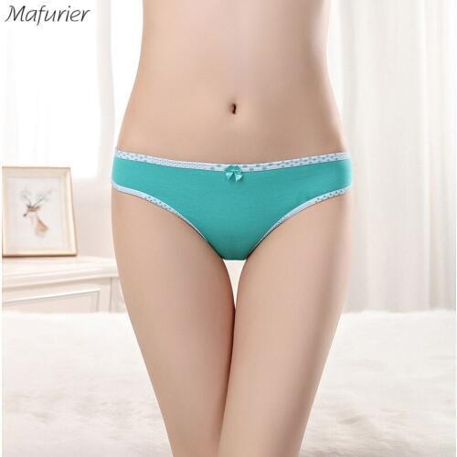 Mafurier Free Shipping Women Sexy Cotton T- Back Thongs Female Soft Panties Underwear Lady Fashion G-string Lingeries 6pcs/lot