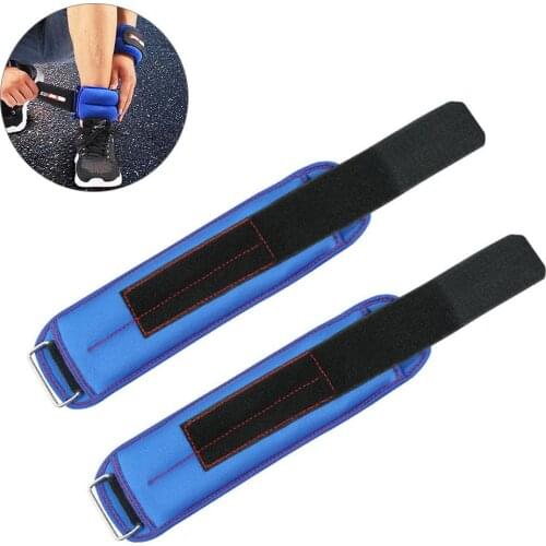 1kg Wrist Ankle Weights Sand Bag Weights Straps Resistance Bands Wrist Foot Exercise Sandbag for Gym Fitness Running Basketball