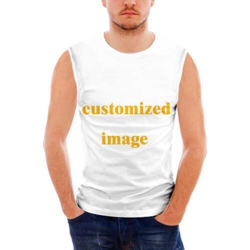 NOISYDESIGNS Men Tank Top Summer Customized S Print 3D Singlets Vest For Men Hiphop Shirts Sleeveless Tees White Dropshipping