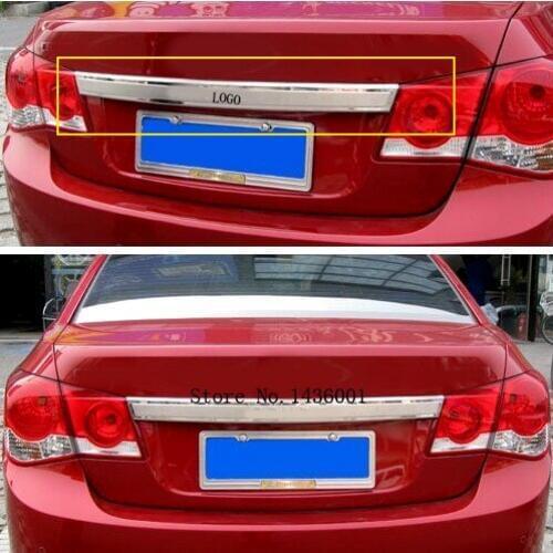 Stainless Steel Rear Trunk Lid Cover Trim For Chevrolet Cruze 2009 2010 2011 2012 2013