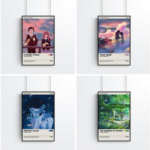 Your Name Poster / Animation Poster / Vintage Retro Art Print / Minimalist Movie Poster / Wall Art / Gift Idea / Holiday Gift