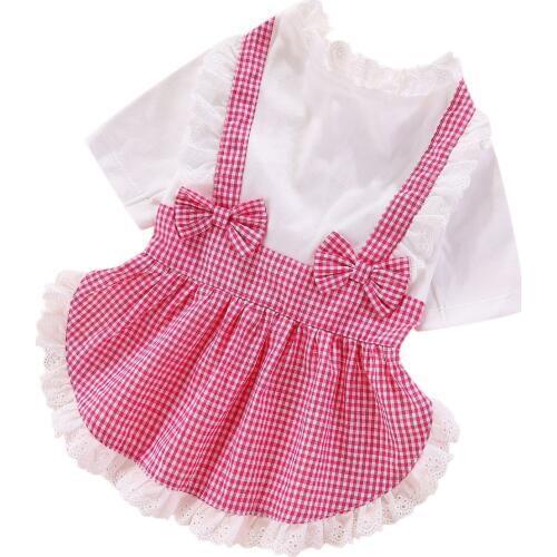 Pet Dog Dress Spring Summer Autumn Dog Clothes Tutu Skirt Princess Costume Poodle Bichon Schnauzer Dog Clothing Pet Outfit