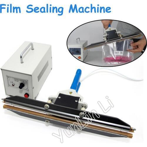 Portable Plastic Film Sealing Machine Hand Clamp Type Sealer Polyethylene PE Film Packaging Machine FKR-400A