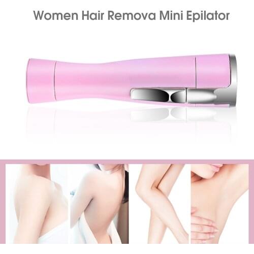 Portable Mini Lady Hair Shaver Razor Epilator Painless Electric Facial Body Underarm Hair Removal Women Beauty Shaver