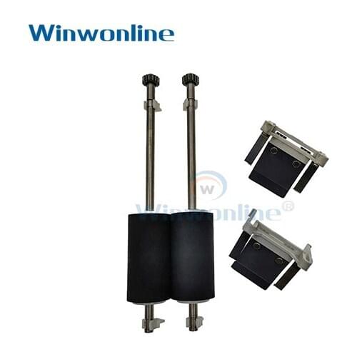 1 SET ORIGINAL FOR AVISION AV3200 AV3300 3850 3852 DSL3700 3220U AV830 ASS'Y ADF ROLLER WSUPPORT& SEPARATION PAD