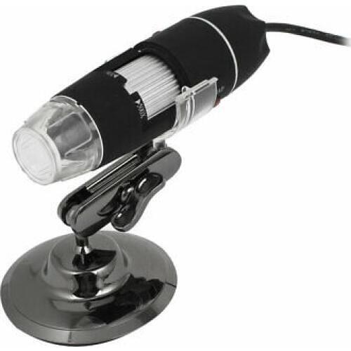 Adjustable Focus USB Digital LED Light Illuminated Microscope Magnifier 50-500X