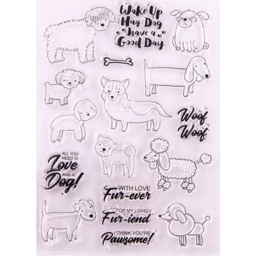 Shepherd Sheep Rubber/silicone Stamps Animal Seal For Scrapbooking Photo Album Craft Card Album Decorative Clear Stamp Set