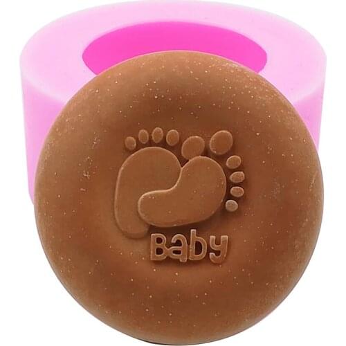 Monqui Babyfoot Silicone Soap Molds Candle Molds Art Craft Molds Resin Molds